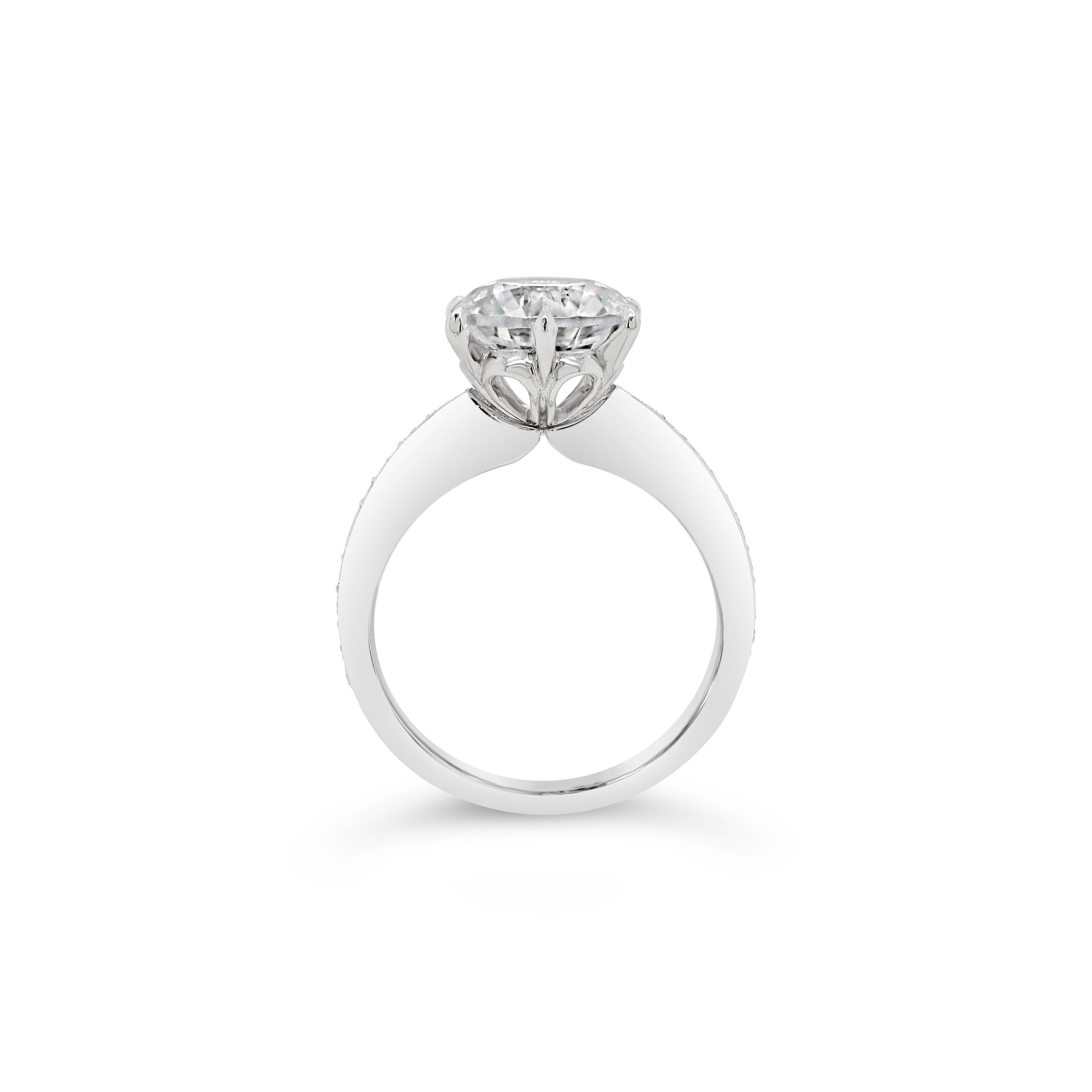 1.50ct ROUND CUT IN WHITE GOLD RING SIDE VIEW 3