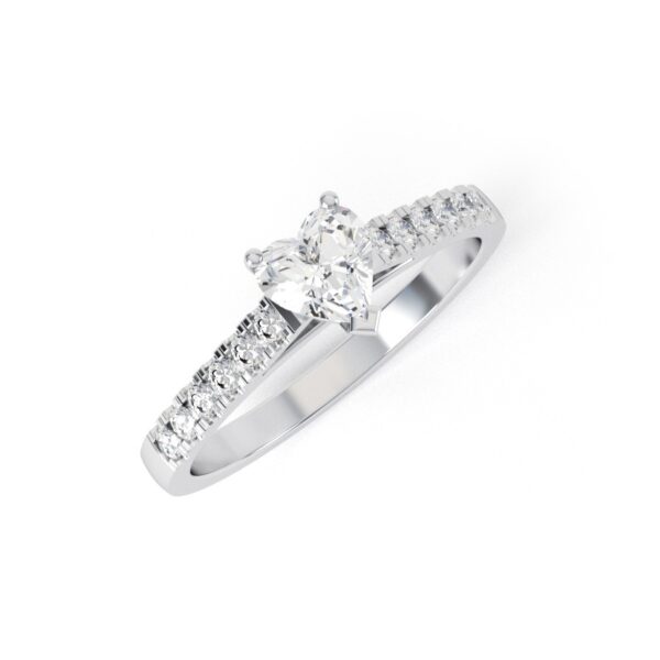 Heart_Shaped_Engineered_Diamond_Ring_with_Straight_Claw_Shoulder_White_Gold_Ring_Photo (2)