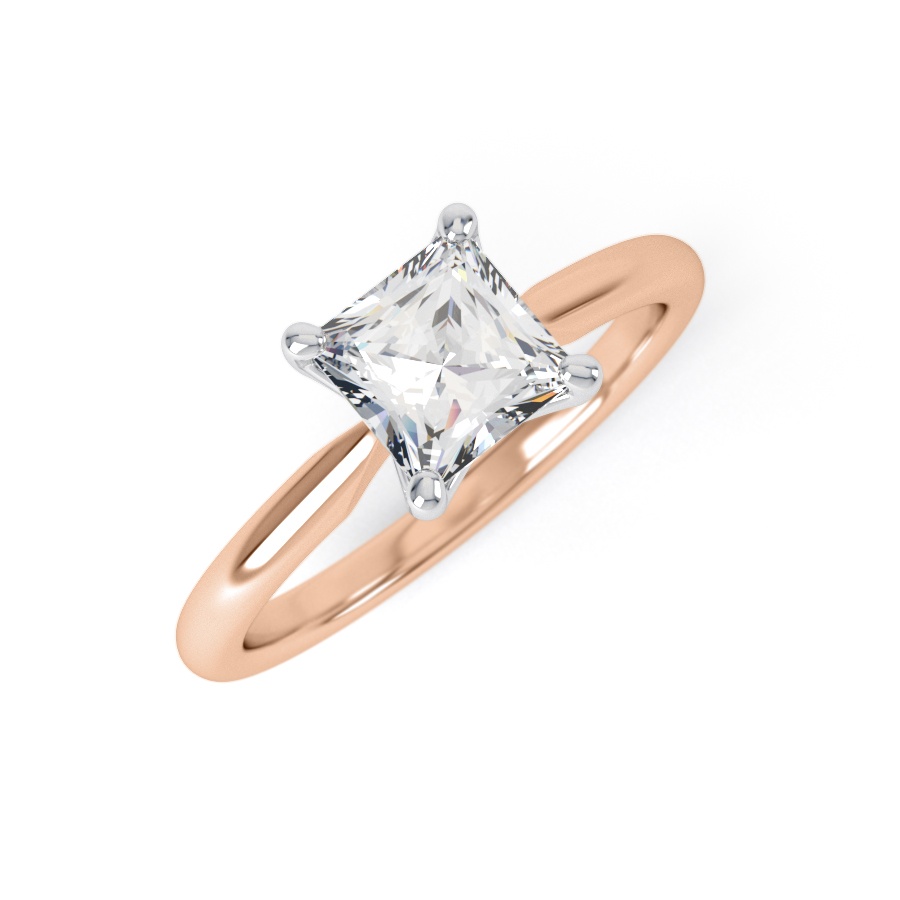 Princess_Cut_Knife_Edge_Engagement_Rose_Gold_Ring_Photo (1)