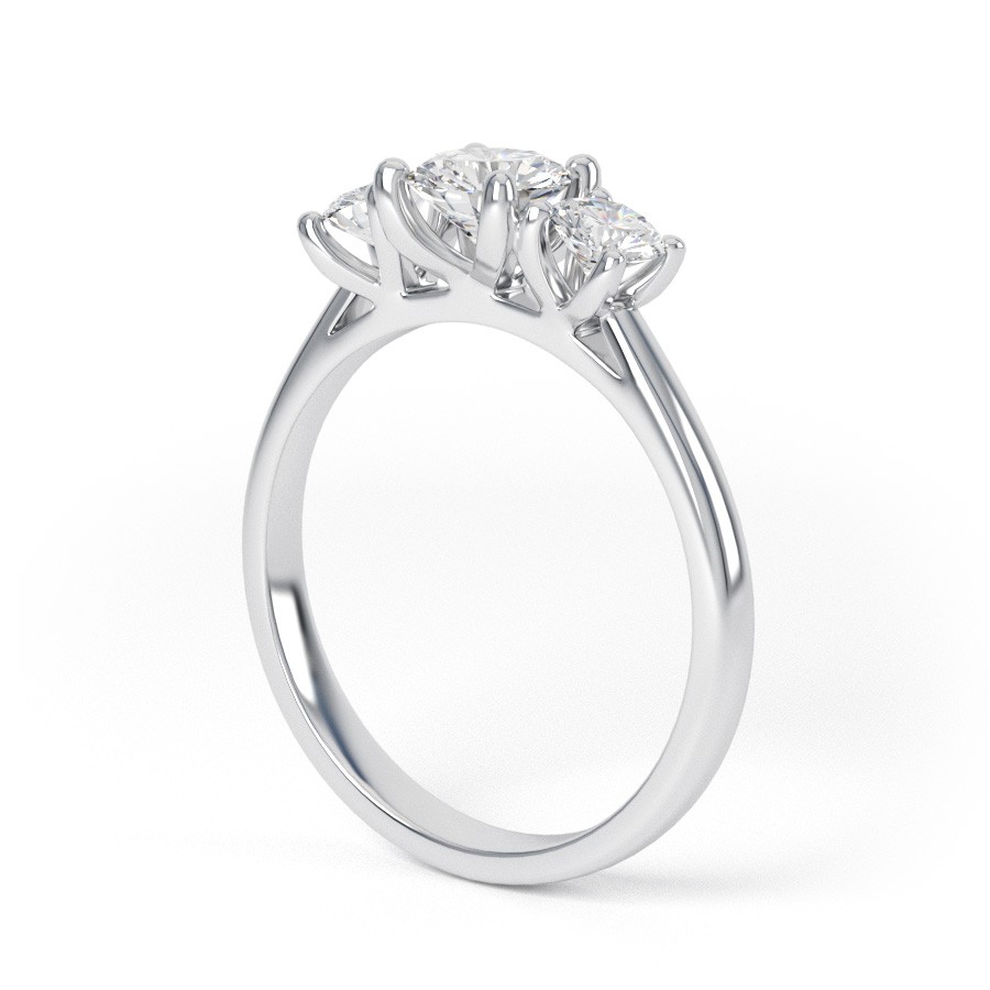 Timeless_Elegance_High_Set_Three-Stone_Diamond_White_Gold_Ring_Photo (1)